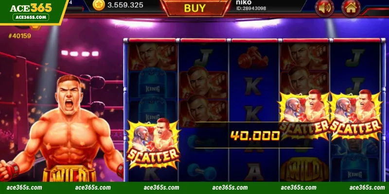 Boxing King is a slot game with exciting gameplay