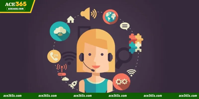 Customer Service at ACE365 is easy to use