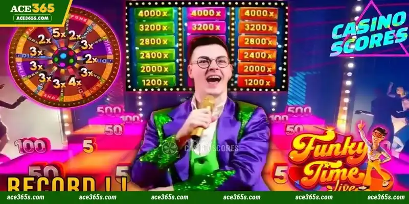 Funky Time is the best game to play at ACE365